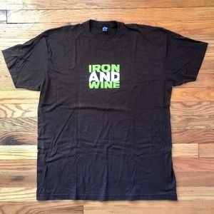 Iron and Wine American Apparel Shirt